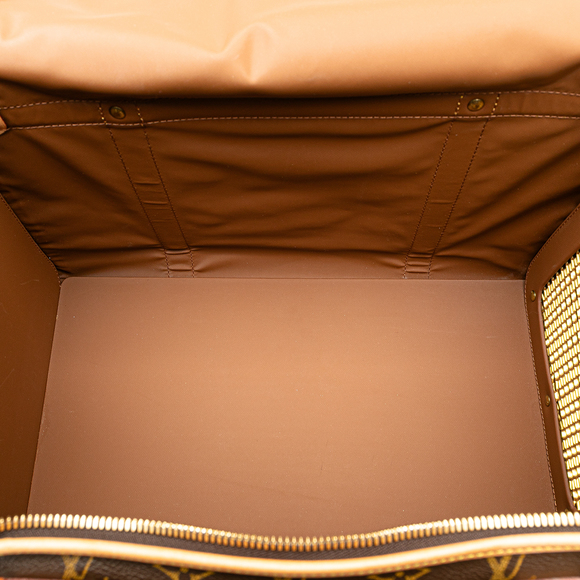 Pre-Loved Louis Vuitton Monogram Sac Chien Pet Carrier 40 - Picture 4 of 7